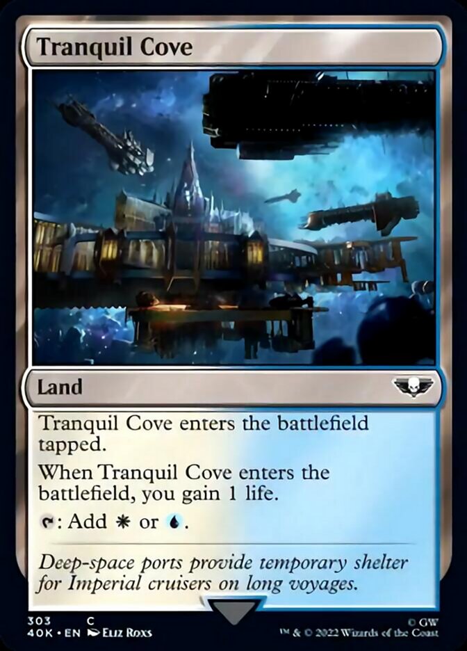 Tranquil Cove (Surge Foil) [Warhammer 40,000] | Exor Games Truro