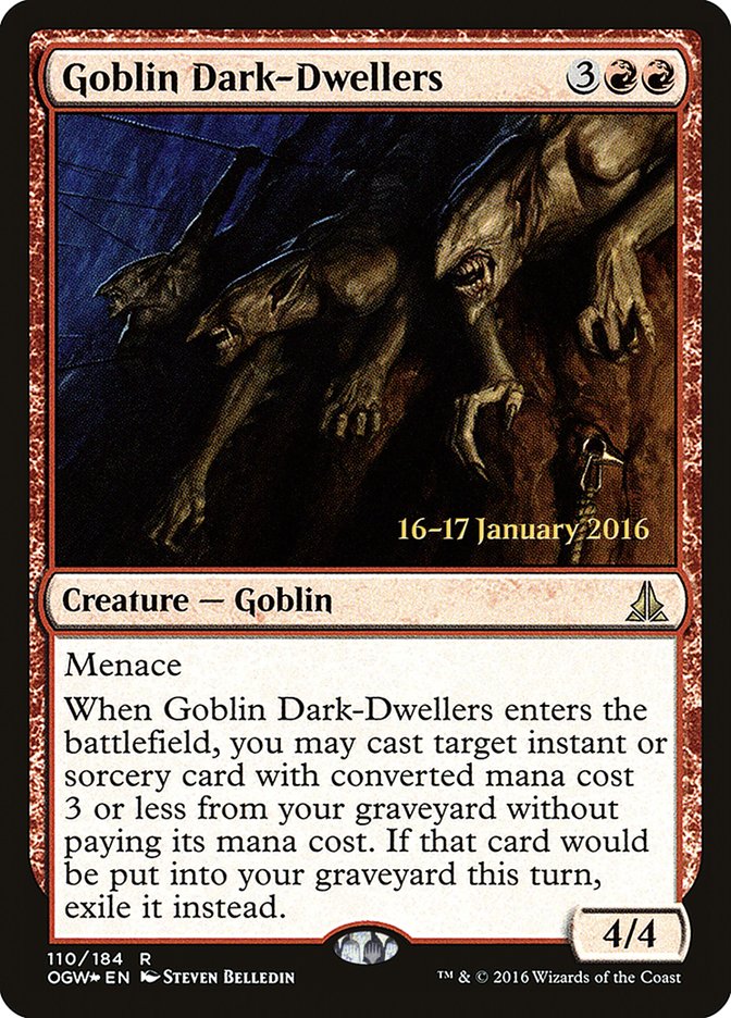 Goblin Dark-Dwellers [Oath of the Gatewatch Prerelease Promos] | Exor Games Truro