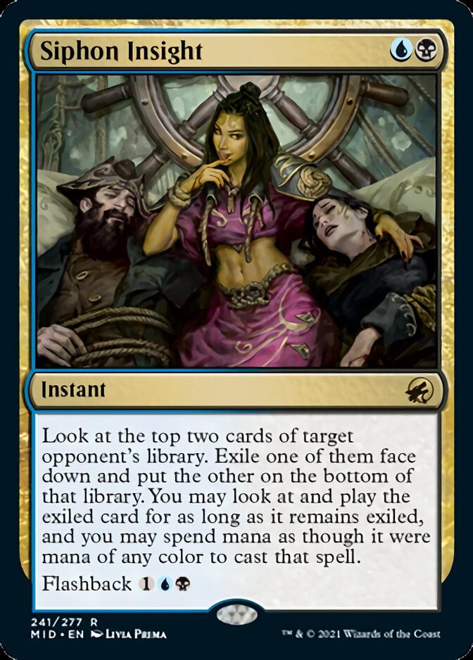 Siphon Insight [Innistrad: Midnight Hunt] | Exor Games Truro