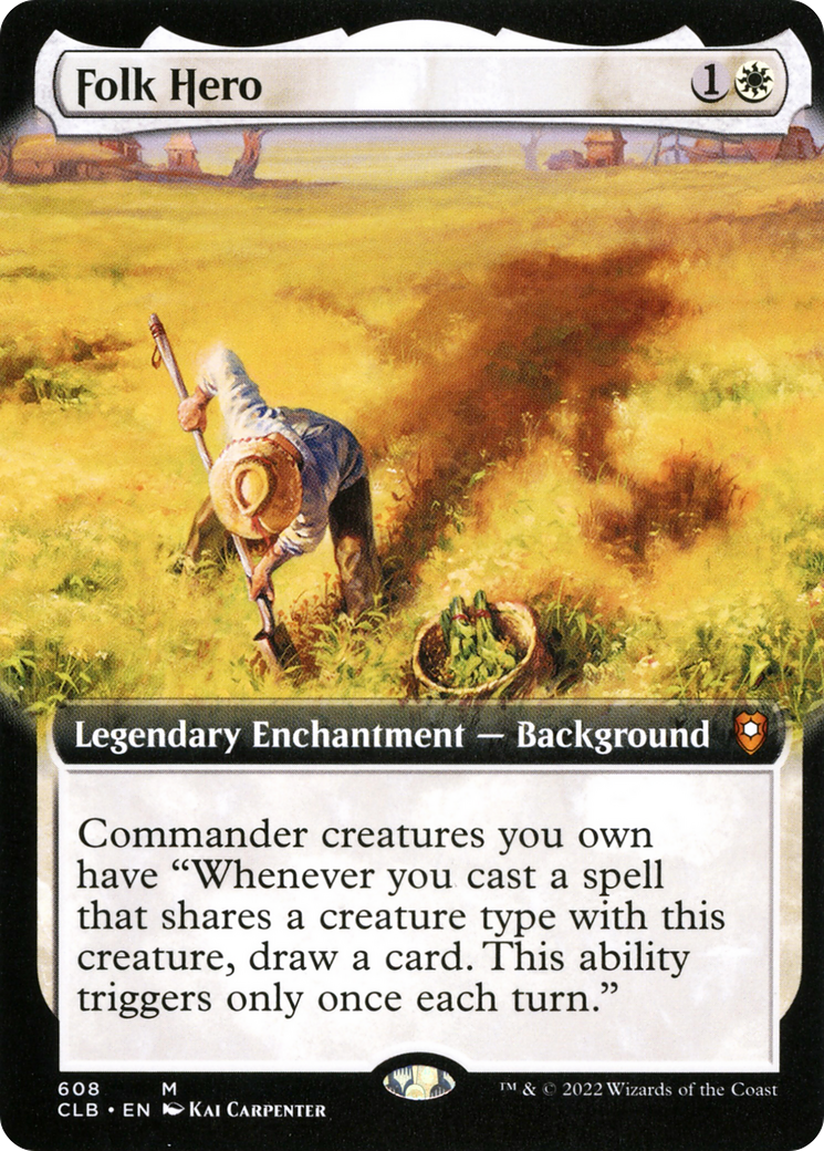 Folk Hero (Surge Foil) [Marvel Super Heroes Commander] | Exor Games Truro