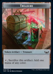Treasure (015) // Rhino Warrior Double-Sided Token [Streets of New Capenna Tokens] | Exor Games Truro