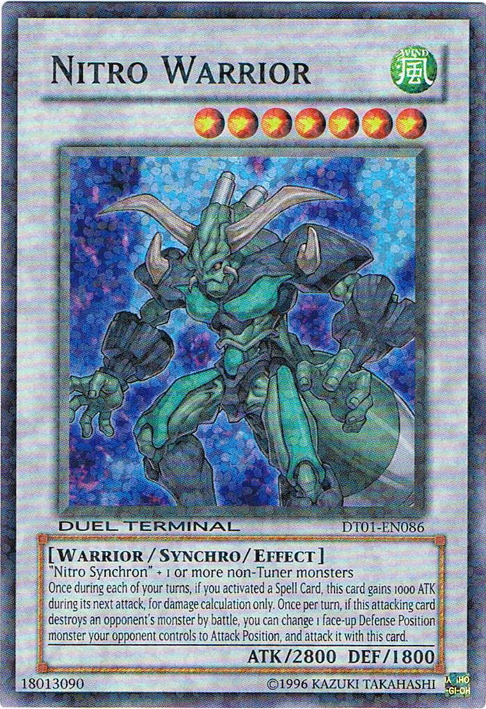 Nitro Warrior [DT01-EN086] Super Rare | Exor Games Truro