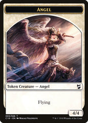 Zombie // Angel Double-Sided Token [Commander 2018 Tokens] | Exor Games Truro