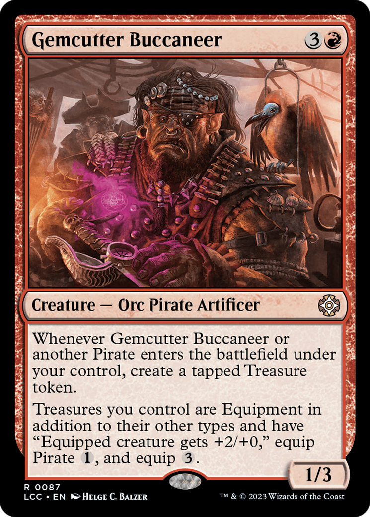 Gemcutter Buccaneer [The Lost Caverns of Ixalan Commander] | Exor Games Truro