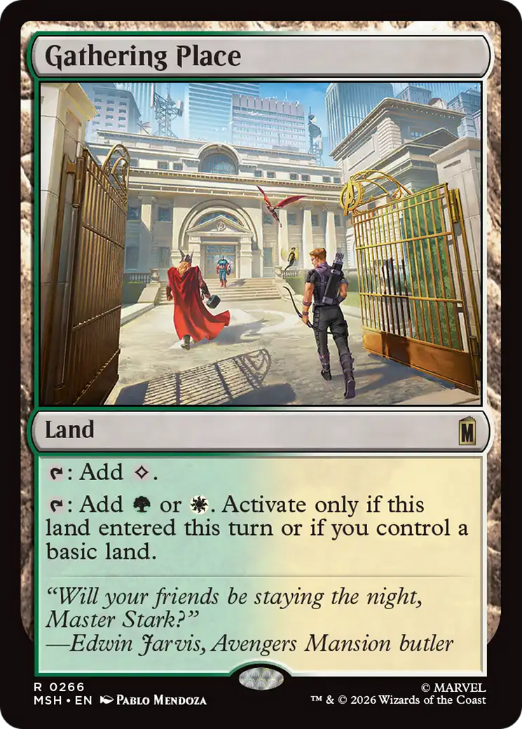 Gathering Place [Marvel Super Heroes] | Exor Games Truro