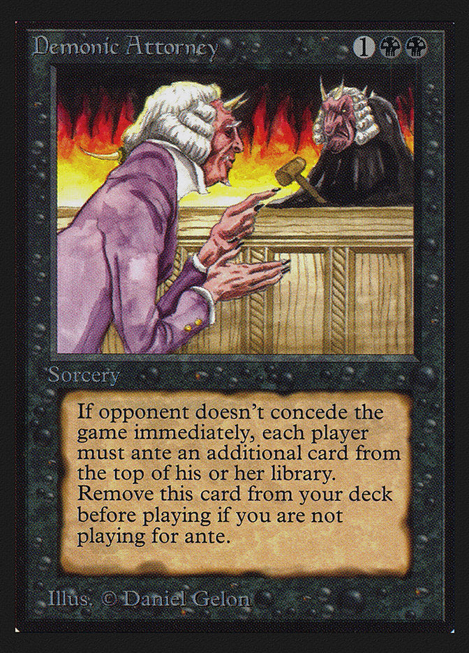 Demonic Attorney [Collectors' Edition] | Exor Games Truro
