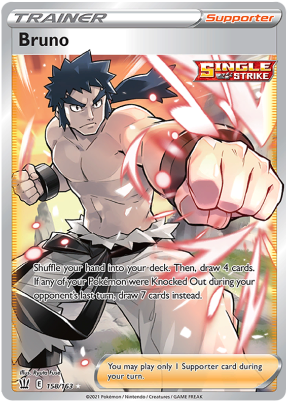 Bruno (158/163) [Sword & Shield: Battle Styles] | Exor Games Truro
