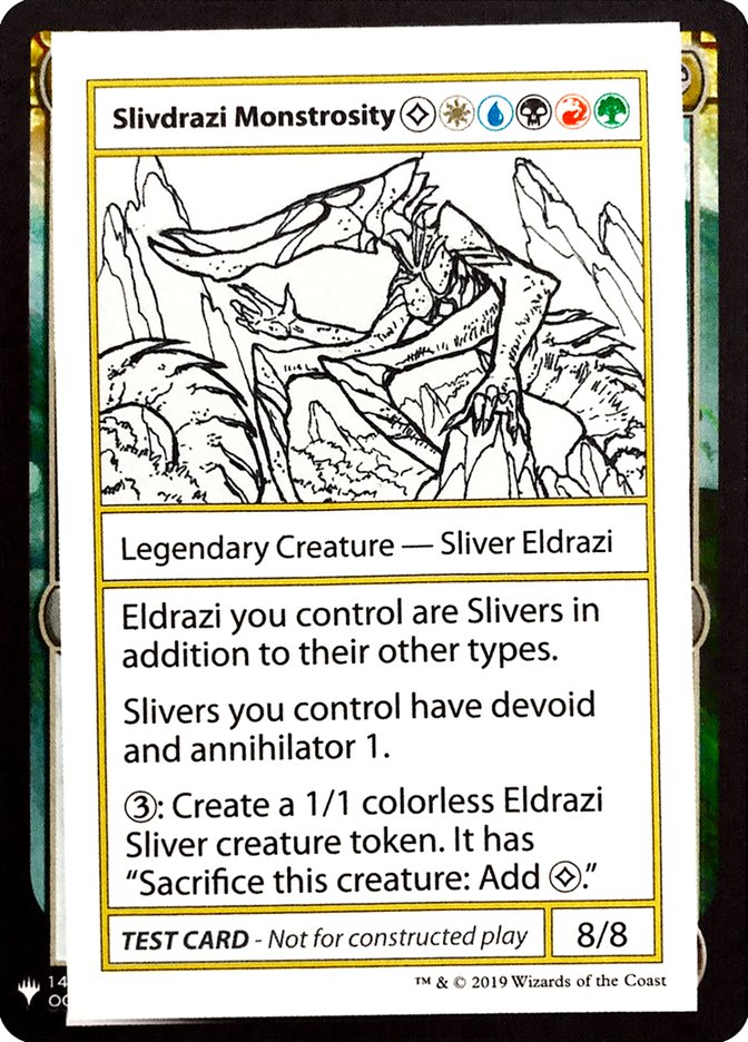 Slivdrazi Monstrosity [Mystery Booster Playtest Cards] | Exor Games Truro