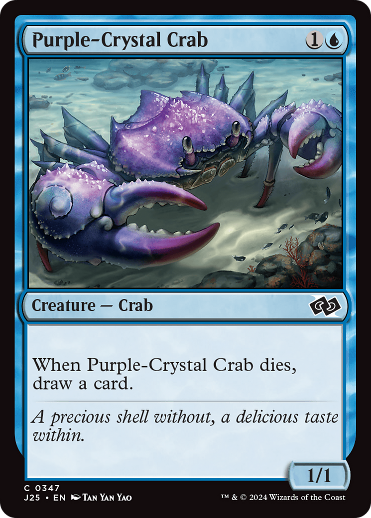 Purple-Crystal Crab [Foundations Jumpstart] | Exor Games Truro