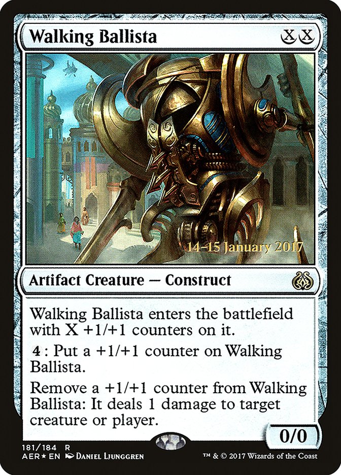 Walking Ballista [Aether Revolt Prerelease Promos] | Exor Games Truro