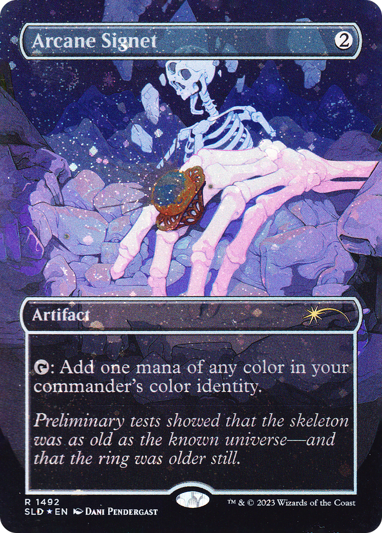 Arcane Signet (1492) (Galaxy Foil) [Secret Lair Drop Series] | Exor Games Truro