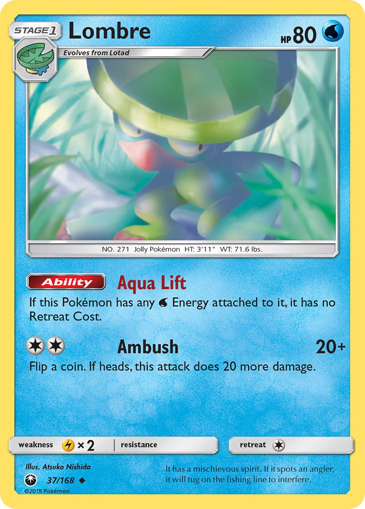 Lombre (37/168) [Sun & Moon: Celestial Storm] | Exor Games Truro