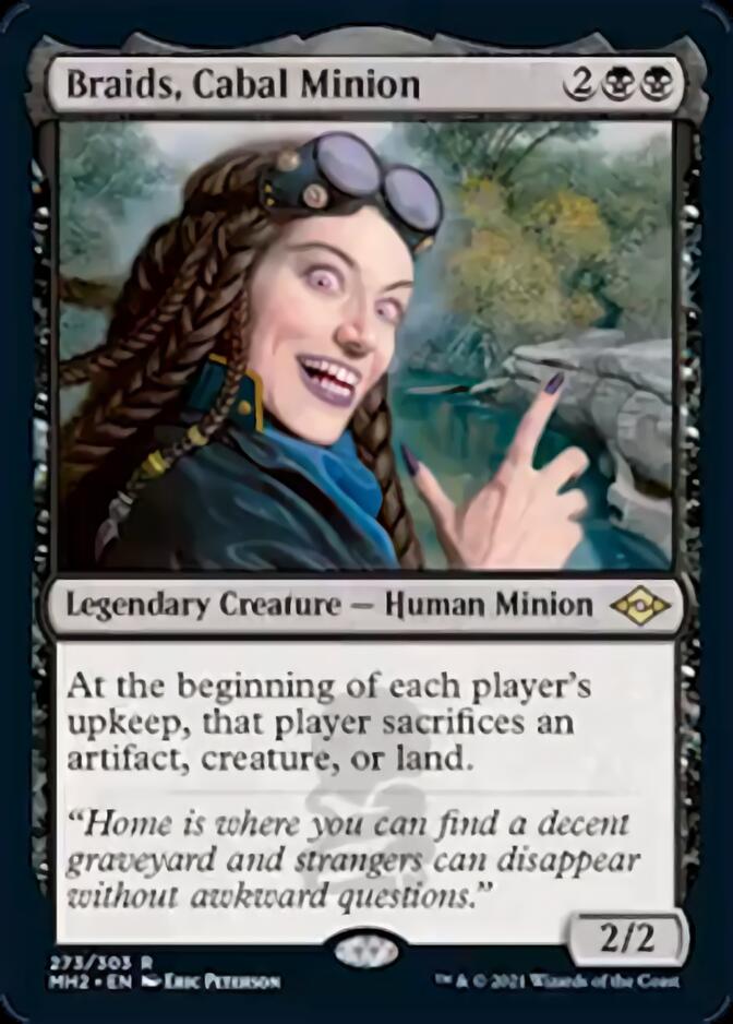 Braids, Cabal Minion (Foil Etched) [Modern Horizons 2] | Exor Games Truro