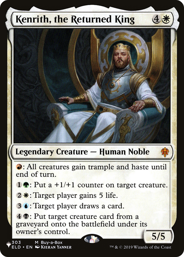 Kenrith, the Returned King [The List] | Exor Games Truro