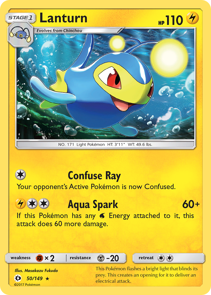 Lanturn (50/149) [Sun & Moon: Base Set] | Exor Games Truro