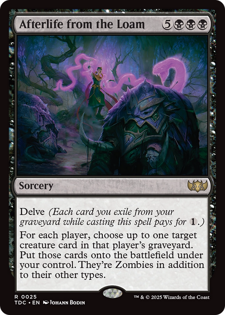 Afterlife from the Loam [Tarkir: Dragonstorm Commander] | Exor Games Truro
