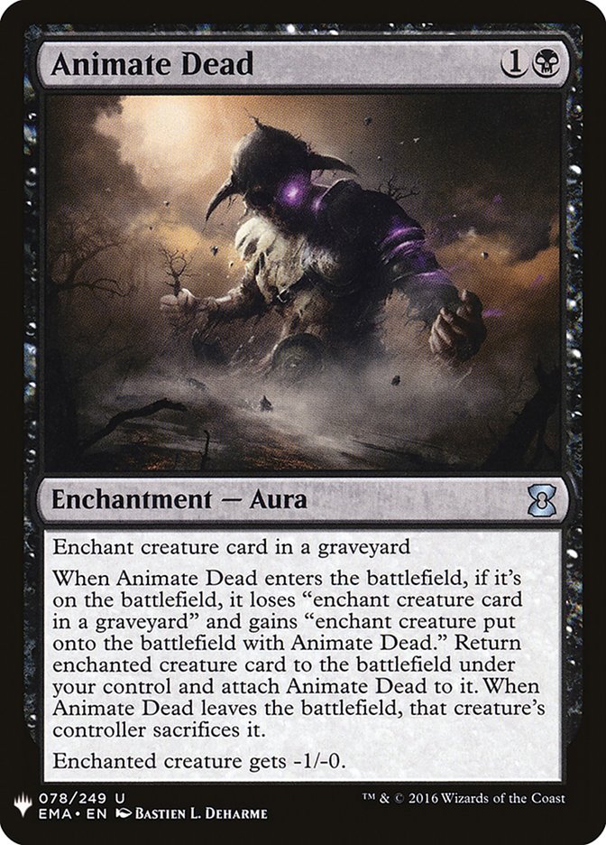 Animate Dead [Mystery Booster] | Exor Games Truro