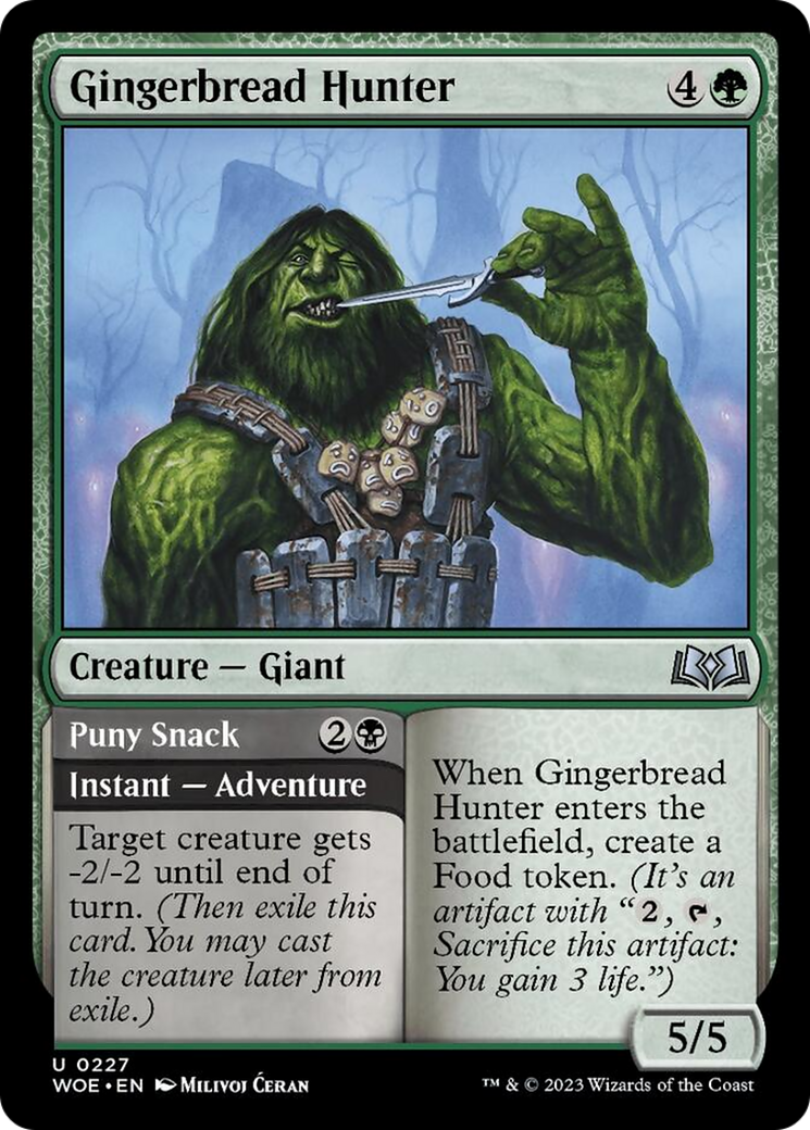Gingerbread Hunter // Puny Snack [Wilds of Eldraine] | Exor Games Truro