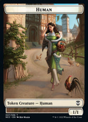 Eldrazi Spawn // Human Double-Sided Token [Streets of New Capenna Commander Tokens] | Exor Games Truro