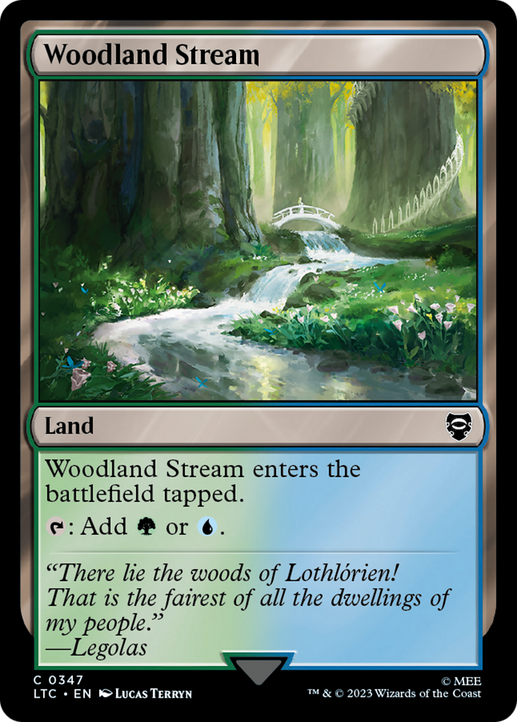 Woodland Stream [The Lord of the Rings: Tales of Middle-Earth Commander] | Exor Games Truro