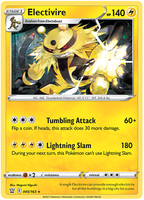 Electivire (045/163) [Sword & Shield: Battle Styles] | Exor Games Truro