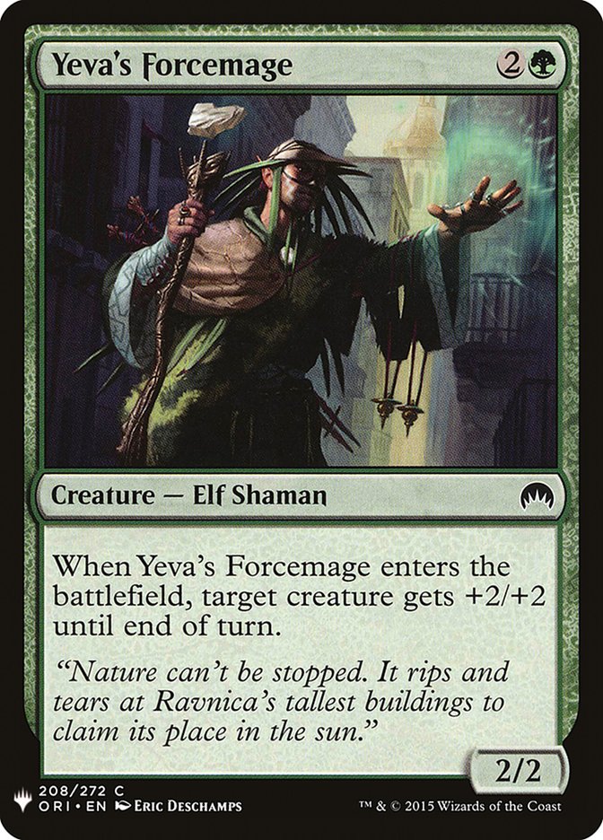 Yeva's Forcemage [Mystery Booster] | Exor Games Truro