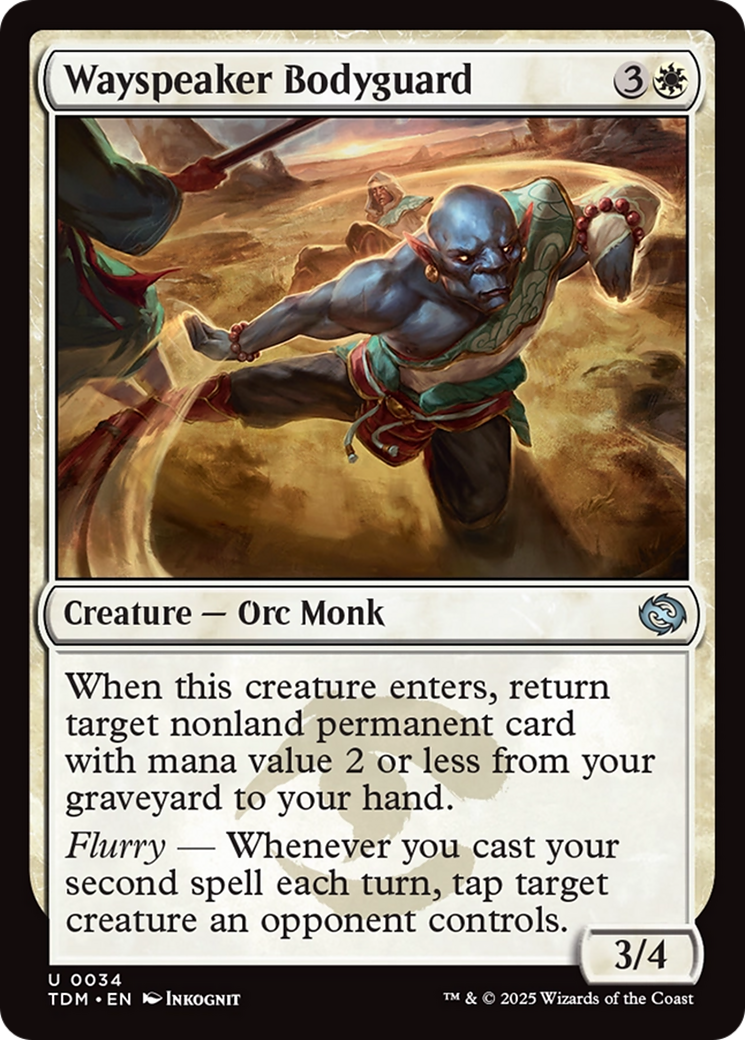 Wayspeaker Bodyguard [Tarkir: Dragonstorm] | Exor Games Truro
