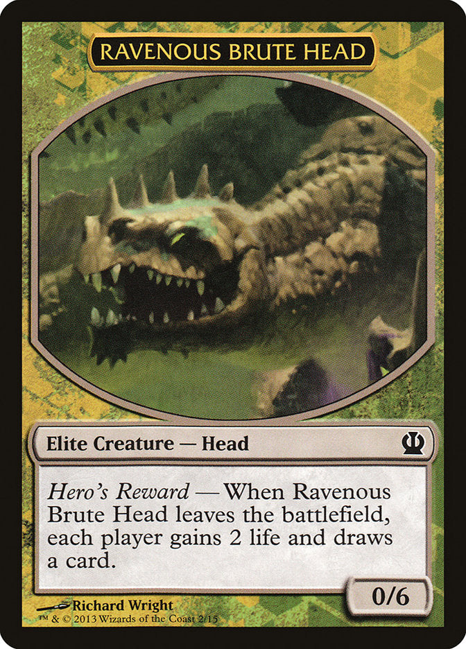 Ravenous Brute Head [Theros Face the Hydra] | Exor Games Truro