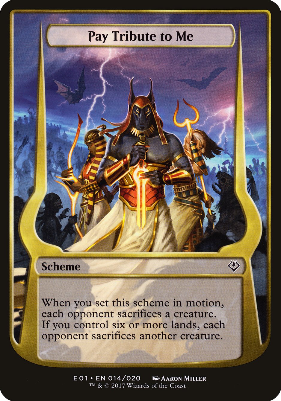 Pay Tribute to Me (Schemes) [Archenemy: Nicol Bolas Schemes] | Exor Games Truro