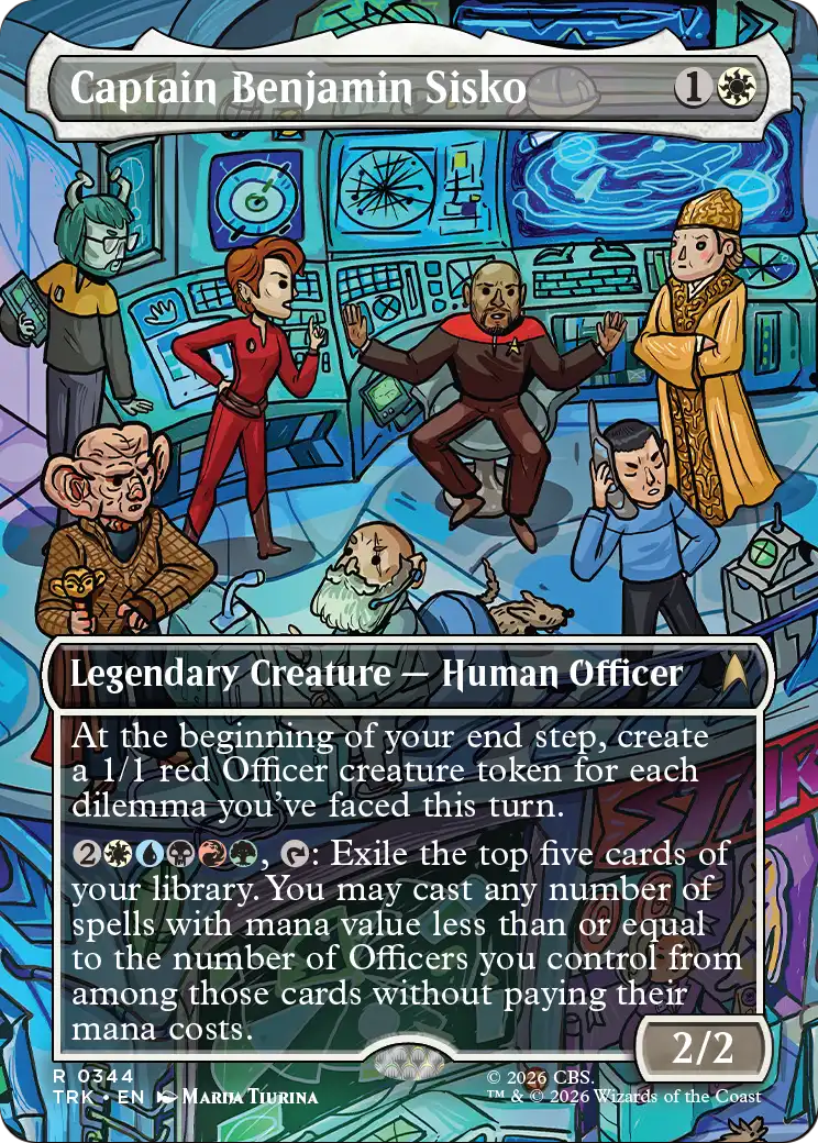 Captain Benjamin Sisko (Borderless) [Star Trek] | Exor Games Truro