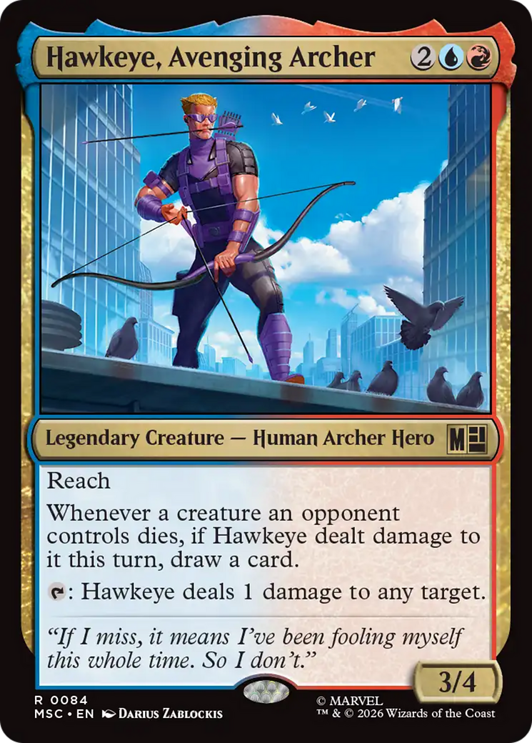 Hawkeye, Avenging Archer [Marvel Super Heroes Commander] | Exor Games Truro
