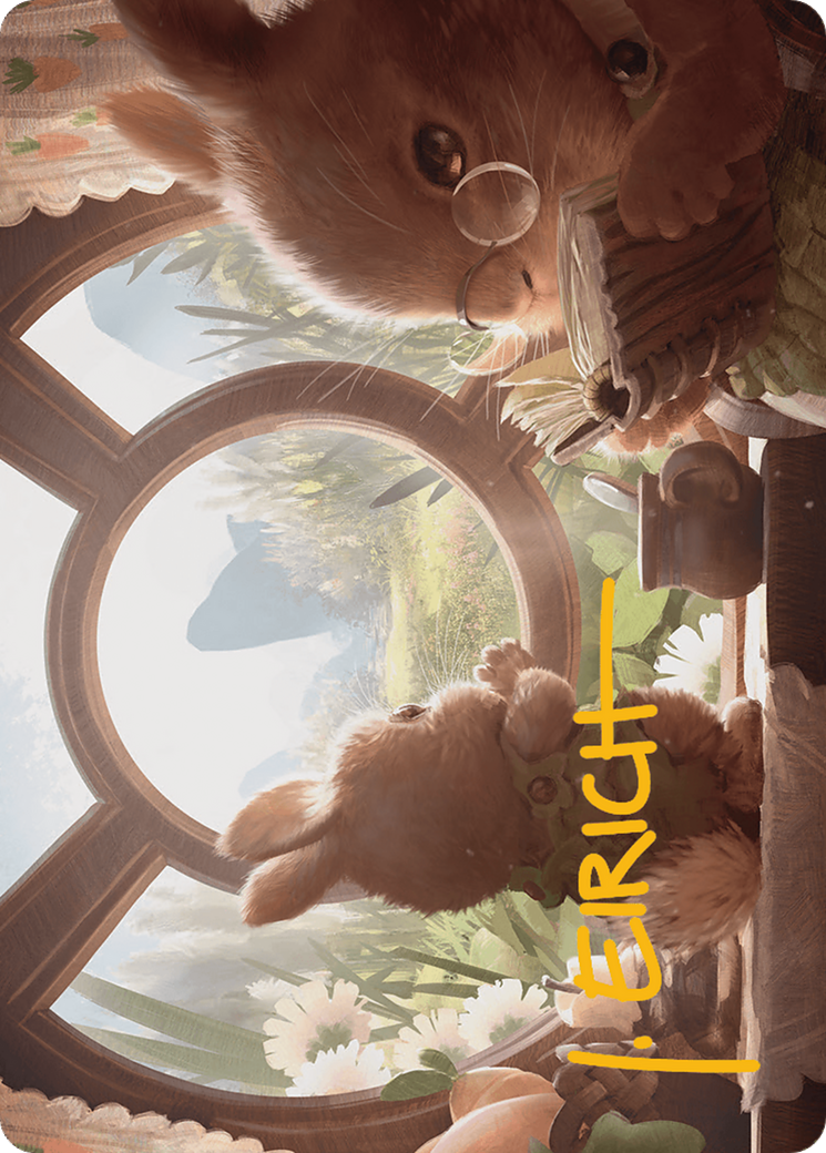 Farseek Art Card (Gold-Stamped Signature) [Bloomburrow Art Series] | Exor Games Truro