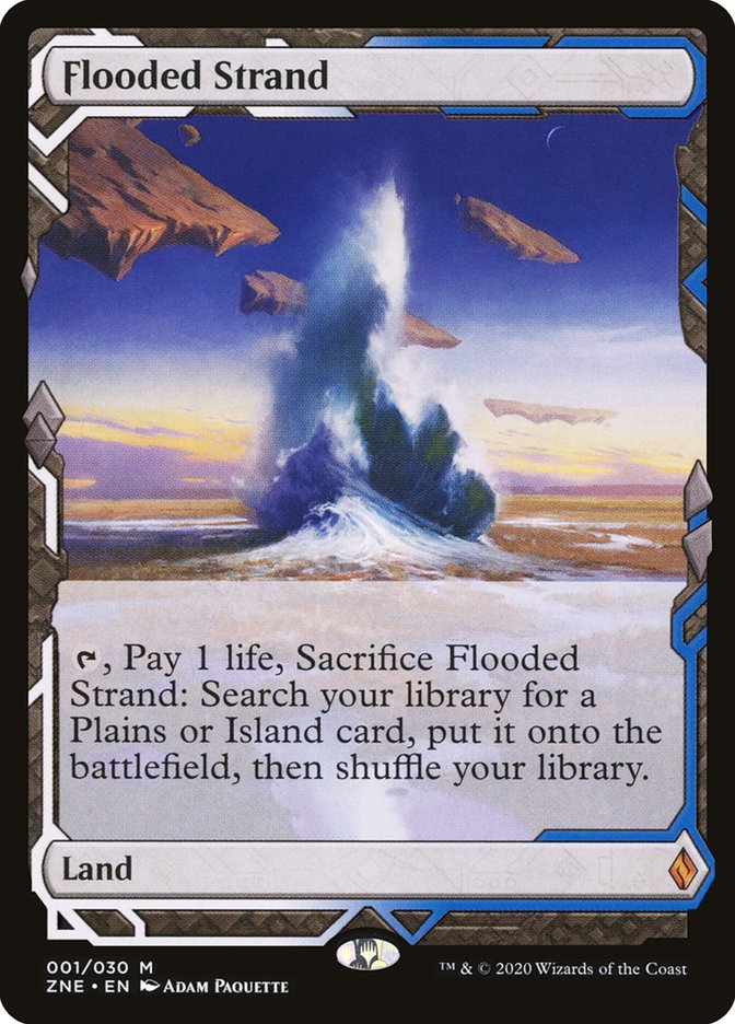 Flooded Strand (Expeditions) [Zendikar Rising Expeditions] | Exor Games Truro