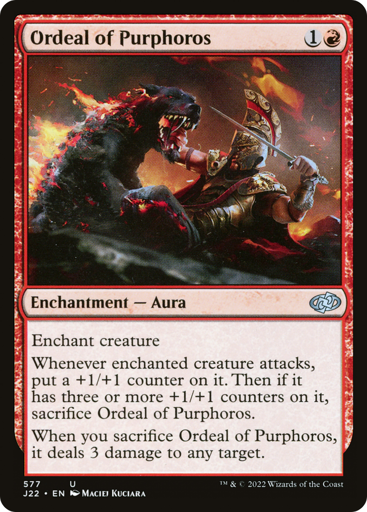 Ordeal of Purphoros [Jumpstart 2022] | Exor Games Truro