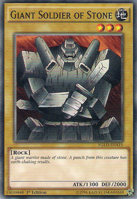 Giant Soldier of Stone [YGLD-ENA15] Common | Exor Games Truro