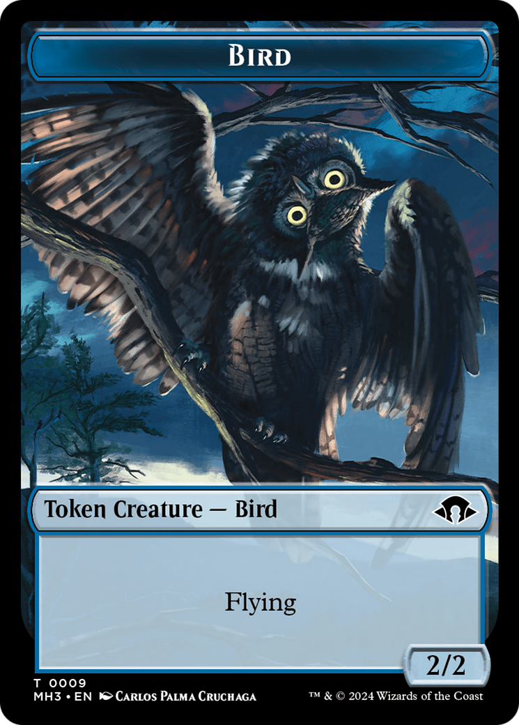 Servo // Bird Double-Sided Token [Modern Horizons 3 Tokens] | Exor Games Truro