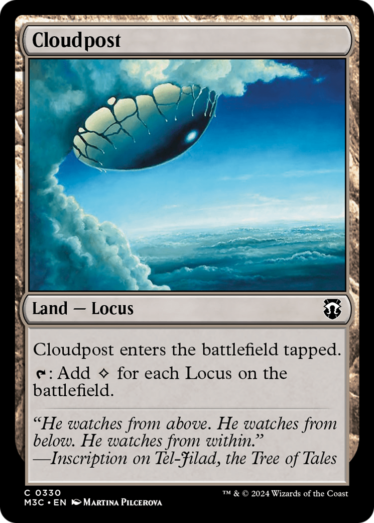 Cloudpost (Ripple Foil) [Modern Horizons 3 Commander] | Exor Games Truro