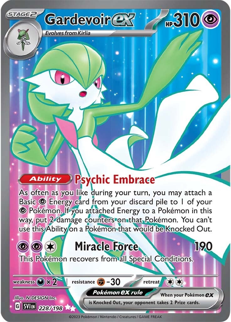 Gardevoir ex (228/198) [Scarlet & Violet: Base Set] | Exor Games Truro