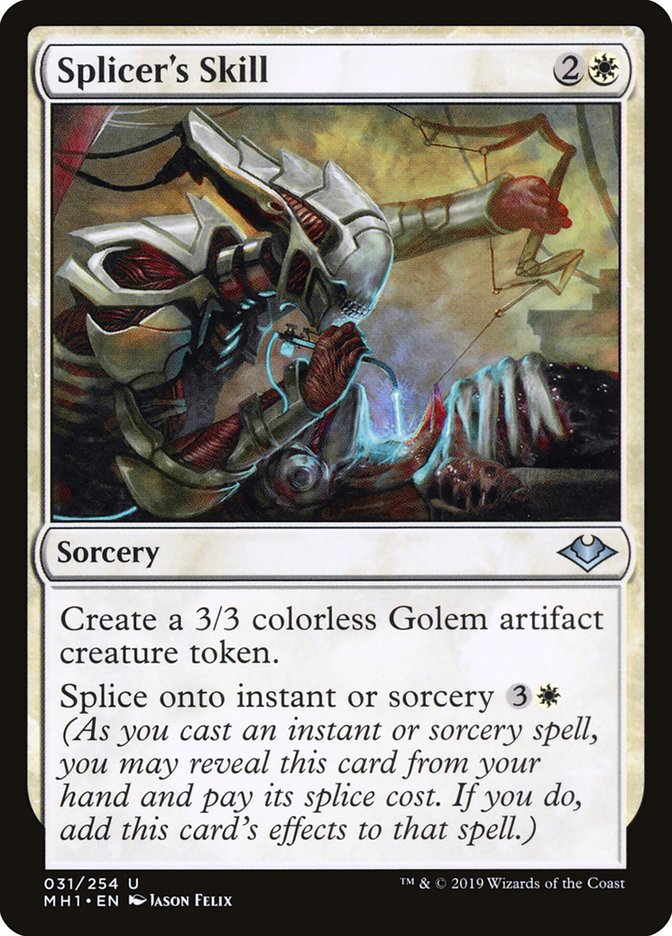 Splicer's Skill [Modern Horizons] | Exor Games Truro