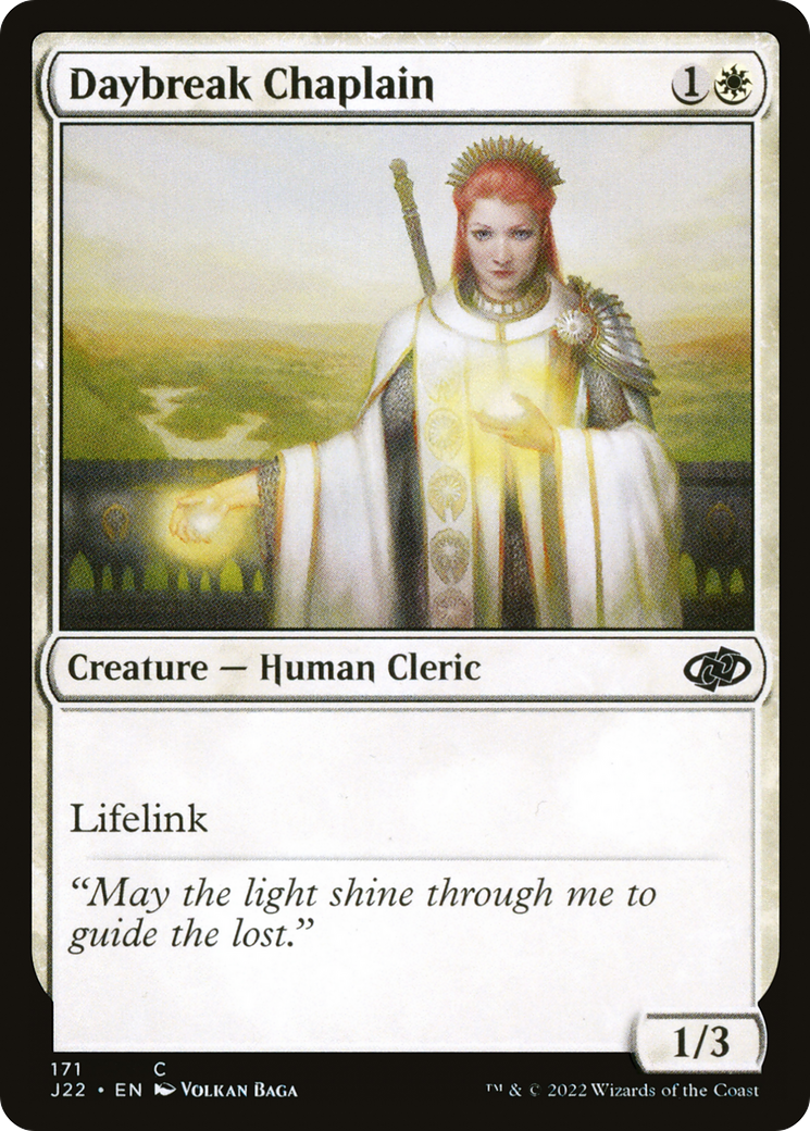 Daybreak Chaplain [Jumpstart 2022] | Exor Games Truro
