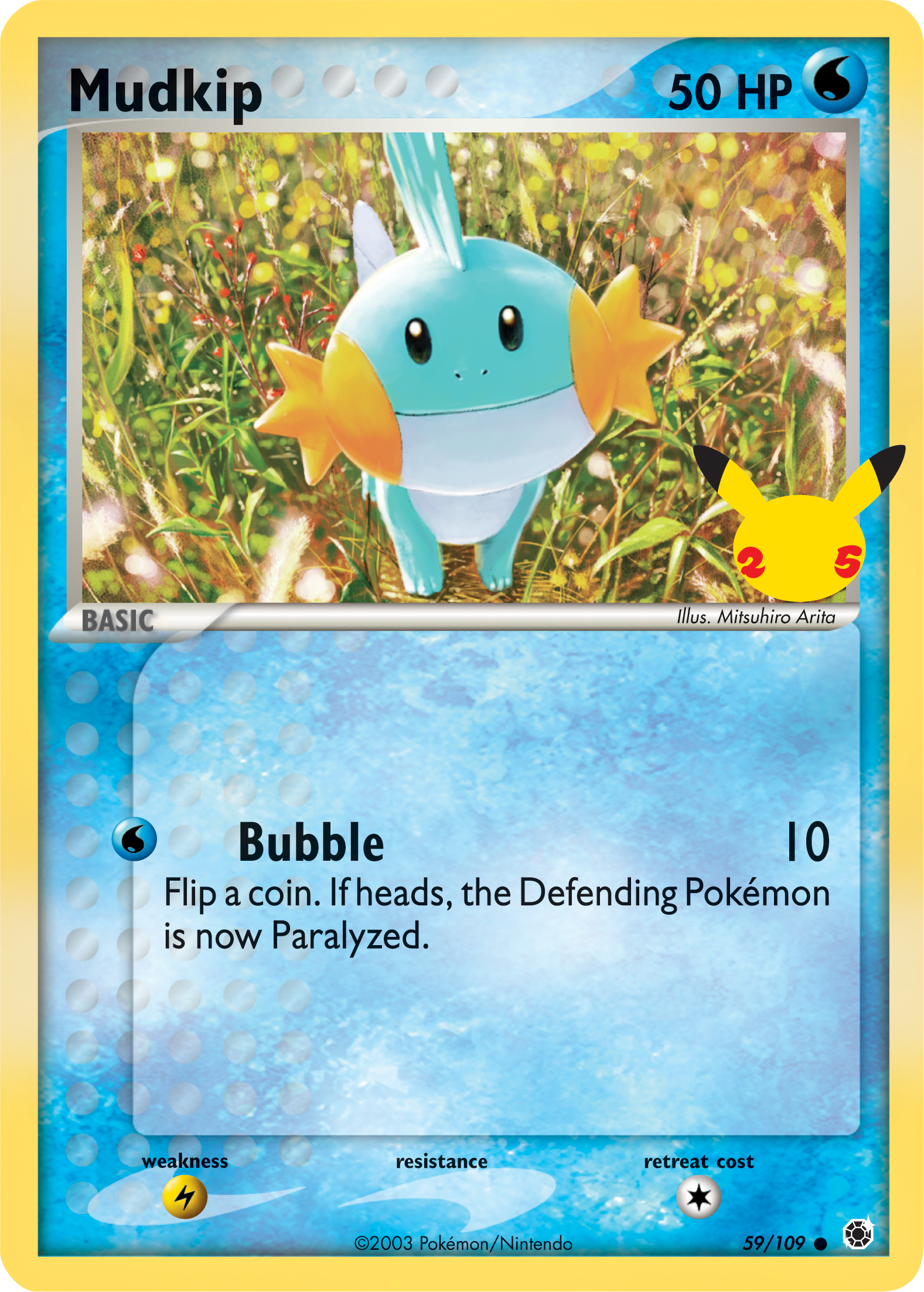 Mudkip (59/109) (Jumbo Card) [First Partner Pack] | Exor Games Truro