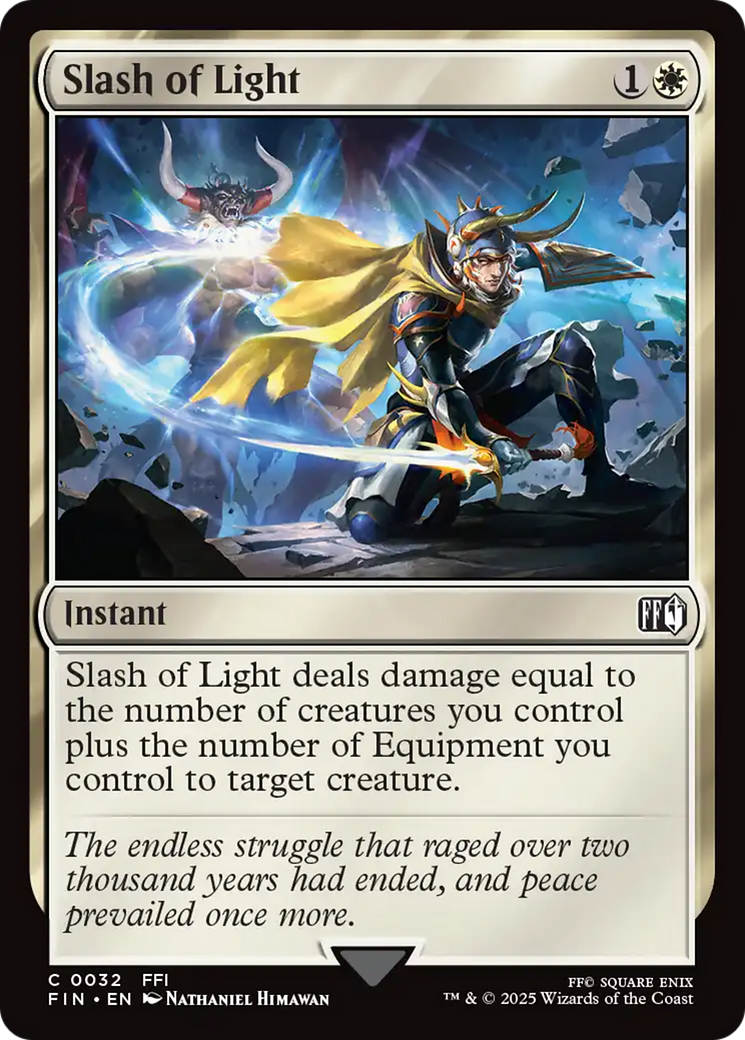 Slash of Light [FINAL FANTASY] | Exor Games Truro