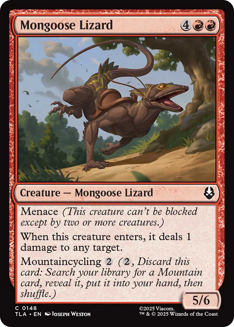 Mongoose Lizard [Avatar: The Last Airbender] | Exor Games Truro
