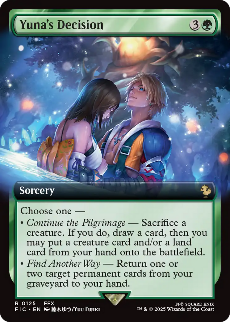 Yuna's Decision (Extended Art) [FINAL FANTASY Commander] | Exor Games Truro