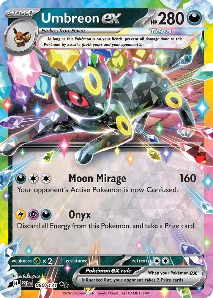 Umbreon ex (060/131) [Scarlet & Violet: Prismatic Evolutions] | Exor Games Truro