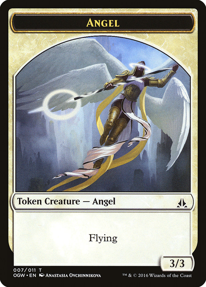 Angel Token [Oath of the Gatewatch Tokens] | Exor Games Truro