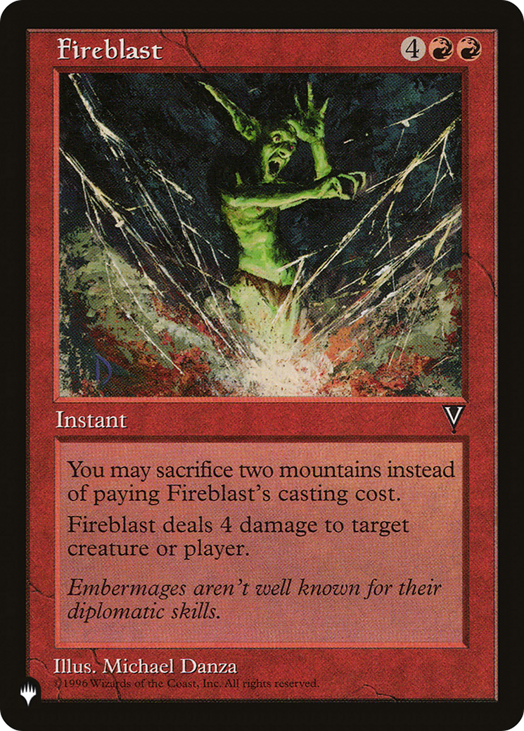 Fireblast [The List] | Exor Games Truro