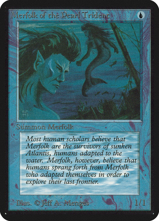 Merfolk of the Pearl Trident [Alpha Edition] | Exor Games Truro