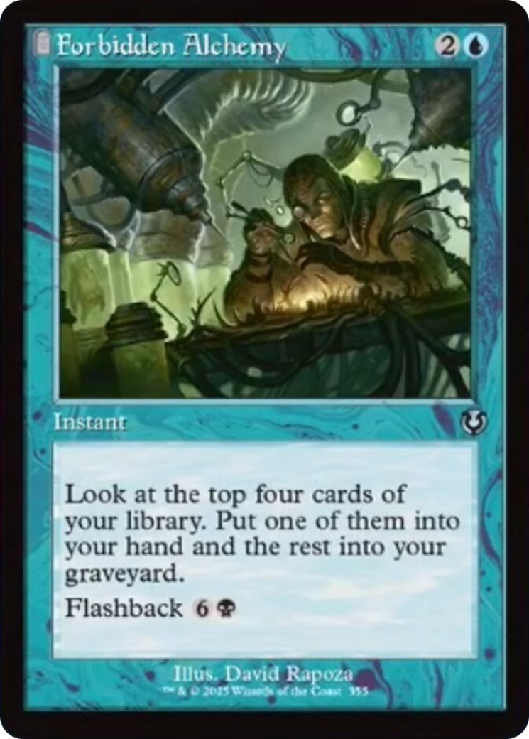 Forbidden Alchemy (Retro Frame) [Innistrad Remastered] | Exor Games Truro