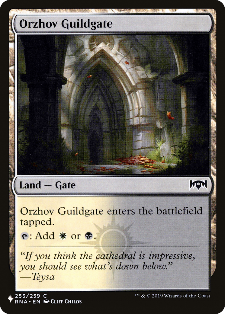 Orzhov Guildgate (253) [The List] | Exor Games Truro